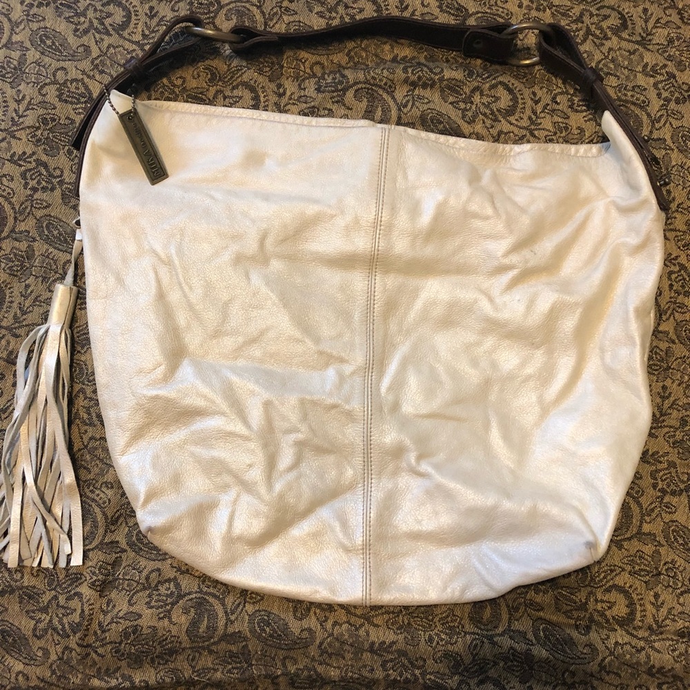 Leather Designer 👩‍🎨 hobo bag.